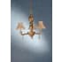 Meyda Tiffany 3 Light Up Lighting Chandelier from the Monticello Collection Tiffany Glass