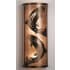 Meyda Tiffany 13" Wide 4 Light Wall Washer with Art Glass Shade Earth