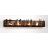 Meyda Tiffany 30" Wide 4 Light Wall Sconce with Mica Glass Shade Antique Copper