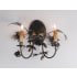 Meyda Tiffany Acorn & Oak Leaves 16" Wide 2 Light Double Sconce Antique Copper