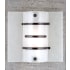 Meyda Tiffany 12" Wide ADA Compliant Single Light Wall Washer Nickel
