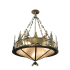 Meyda Tiffany Wildlife 10 Light 62" Wide Pendant Antique Copper