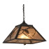 Meyda Tiffany Whispering Pines 2 Light 22" Wide Pendant Timeless Bronze