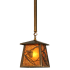 Meyda Tiffany Whispering Pines 10" Wide Pendant Antique Copper