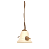 Meyda Tiffany Leaf 7" Wide Mini Pendant N/A