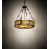 Meyda Tiffany Dean 3 Light 24" Wide Pendant N/A