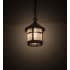 Meyda Tiffany Fulton 8" Wide Mini Pendant Craftsman Brown