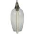 Meyda Tiffany 7" W Orb Mouth Blown Pendant Clear