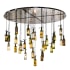 Meyda Tiffany Tuscan Vineyard 30 Light 72" Wide Multi Light Pendant Steel