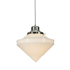 Meyda Tiffany Revival 14" Wide Pendant Brushed Nickel