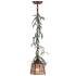 Meyda Tiffany Pine Branch Valley View 8" Wide Mini Pendant Rust