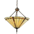 Meyda Tiffany Belvidere 3 Light 20" Wide Pendant Mahogany Bronze