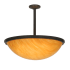 Meyda Tiffany Commerce 6 Light 36" Wide Pendant Timeless Bronze
