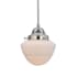 Meyda Tiffany Revival 7" Wide Mini Pendant Polished Nickel