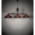 Meyda Tiffany Elan 3 Light 86" Wide Linear Pendant Mahogany Bronze