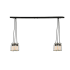 Meyda Tiffany Mason Jar 6 Light 9" Wide Multi Light Pendant N/A