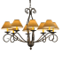 Meyda Tiffany Sienna 8 Light 40" Wide Chandelier French Bronzed / Custom