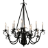 Meyda Tiffany Caleb 12 Light 32" Wide Taper Candle Style Chandelier N/A