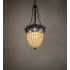 Meyda Tiffany Greenbriar Oak 3 Light 24" Wide Pendant Pewter / Oil Rubbed Bronze