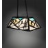 Meyda Tiffany Alpine 6 Light 33" Wide Linear Pendant N/A