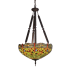 Meyda Tiffany Tiffany Hanginghead Dragonfly 5 Light 22" Wide Pendant Mahogany Bronze