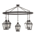 Meyda Tiffany Coach 15 Light 68" Wide Lantern Chandelier N/A