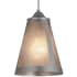 Meyda Tiffany Cantilever 9" Wide Mini Pendant Nickel