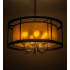 Meyda Tiffany Cordoba 6 Light 36" Wide Pendant Timeless Bronze