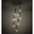 Meyda Tiffany Bola 9 Light 26" Wide Multi Light Pendant Polished Nickel