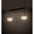 Meyda Tiffany Revival 2 Light 12" Wide Multi Light Pendant Nickel