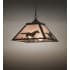 Meyda Tiffany Running Horses 2 Light 22" Wide Pendant Timeless Bronze