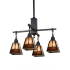Meyda Tiffany T Mission 4 Light 26" Wide Chandelier N/A