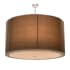 Meyda Tiffany Cilindro 9 Light 72" Wide Pendant Nickel / Mahogany Bronze