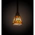 Meyda Tiffany Mission 7" Wide Mini Pendant Mahogany Bronze