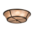 Meyda Tiffany Craftsman Prime 4 Light 22" Wide Semi-Flush Ceiling Fixture Antique Copper