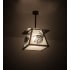 Meyda Tiffany Scotch Pine 20" Wide Pendant Mahogany Bronze