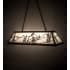 Meyda Tiffany Alpine 6 Light 48" Wide Linear Pendant N/A