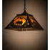 Meyda Tiffany Bear at Dawn 2 Light 22" Wide Pendant N/A