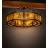 Meyda Tiffany Tall Pines 8 Light 62" Wide Pendant Copper Vein
