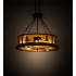 Meyda Tiffany Wildlife at Dusk 6 Light 26" Wide Suspension Pendant N/A