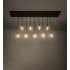 Meyda Tiffany Raquel 9 Light 18" Wide Multi Light Pendant Antique Copper