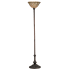 Meyda Tiffany 73" Tall Torchiere Floor Lamp Mahogany Bronze