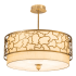 Meyda Tiffany 4 Light 27" Wide Pendant Brass Tint