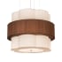 Meyda Tiffany 9 Light 36" Wide Pendant Nickel