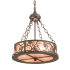 Meyda Tiffany 4 Light 16" Wide Pendant Bronze