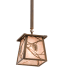 Meyda Tiffany 10" Wide Pendant Antique Copper
