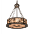 Meyda Tiffany 4 Light 16" Wide Pendant Timeless Bronze