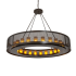 Meyda Tiffany Loxley 24 Light 60" Wide Ring Chandelier Timeless Bronze