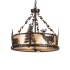 Meyda Tiffany 4 Light 26" Wide Pendant Mahogany Bronze