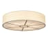 Meyda Tiffany Cilindro 8 Light 48" Wide Semi-Flush Drum Ceiling Fixture - Antique Finish Antique